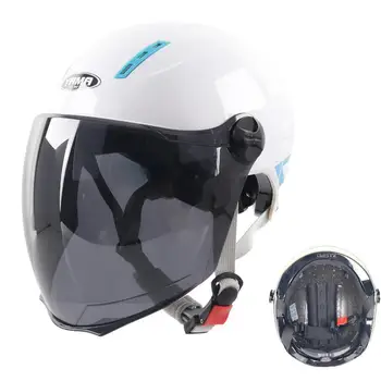  Мотоциклетные велосипедные шлемы Противоударные Мотоциклетные мопедные гоночные шлемы для уличных велосипедов, сертифицированные 3C, наполовину мотоциклетные шлемы для