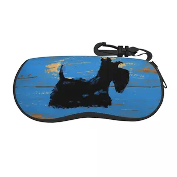  Изготовленный на заказ футляр для очков Scottie Dog Cool Scottish Terrier Shell Футляр для очков Коробка солнцезащитных очков