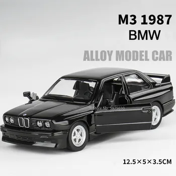  1:36 BMW M3 1978 Модель Автомобиля Из Цинкового Сплава, Игрушка, Отлитая под давлением, Высокая Имитация, Откидывающаяся Статическая Модель Автомобиля, Коллекционная Игрушка Для Детских Подарков