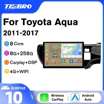  Tiebro 13 дюймов 1920*1200 P Carplay Автомагнитола для Toyota Aqua RHD 2011-2017 Авто Станция Аудио Стерео Мультимедийный плеер Android10.0
