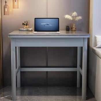  Легкий Роскошный стол из каменной плиты, письменный стол для домашнего кабинета, Спальня, Простой современный Офисный компьютерный стол