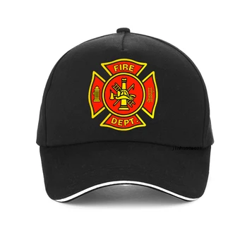  Бейсболка пожарного-спасателя с летним козырьком, мужская хлопковая уличная дышащая кепка Snapback Casquette
