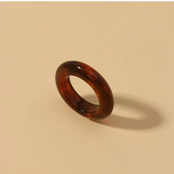  12ШТ Ретро-кольцо, универсальное кольцо для темперамента, аксессуары для рук, кольца из смолы, кольца