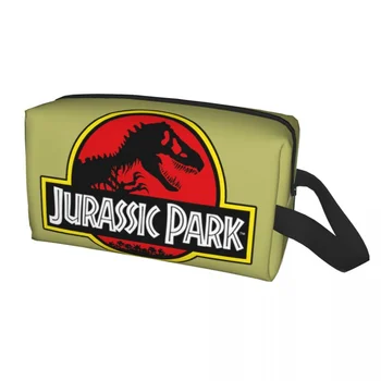  Дорожная Сумка Для Туалетных Принадлежностей Jurassic Park Fashion Dinosaur World Makeup Косметический Органайзер Для Женщин Beauty Storage Dopp Kit Case