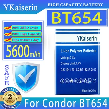  YKaiserin Аккумулятор 5600 мАч Для OUKITEL C23 Pro C23Pro Для Аккумуляторов мобильных телефонов Condor BT654