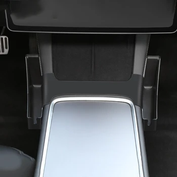  Боковой органайзер на центральной консоли Совместим с аксессуарами для лотков Tesla Model 3 Model Y 2017-2022 гг.