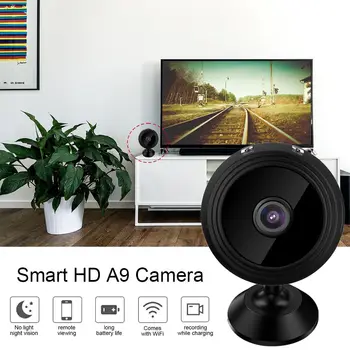  Внутренний монитор безопасности Беспроводная камера HD 1080P Мини-камера для беспроводного мониторинга A9 Camera