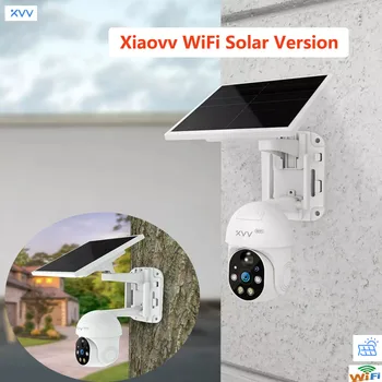  Xiaovv WiFi 4G Солнечная Версия Камеры Ip65 Пылезащитный Водонепроницаемый Аккумулятор Большой емкости 10000 мАч, Работающий от Солнечной энергии На Солнечном