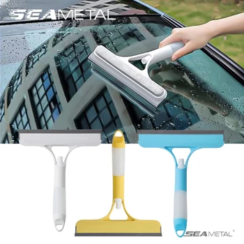  Стеклоочиститель SEAMETAL для чистки автомобильных стекол 3 В 1, очиститель дверей, окон, ветрового стекла, ракель с распылителем для автомобиля, инструмент для мытья дома