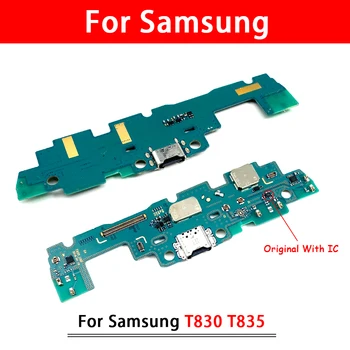  Оригинальный зарядный кабель для Samsung Galaxy Tab S4 10.5 SM-T830 T835 USB-разъем для зарядки Разъем док-станции Зарядная плата Гибкий кабель