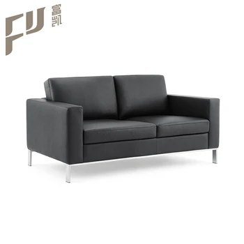  Офисный кожаный диван-гарнитур мебель современного дизайна 2-местный представительский диван для приема гостей