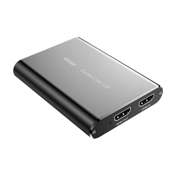  Ezcap371 4K 60hz Loop HDMI Карта Захвата Аудио-Видеозаписывающая Пластина Прямая Трансляция USB 3.0 1080p60fps Граббер для Камеры PS4 PC