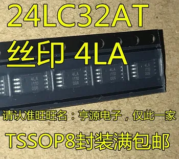  10 штук 24LC32AT-I/ST 24LC32AT 4LA TSSOP8 IC Оригинал Новая Быстрая доставка