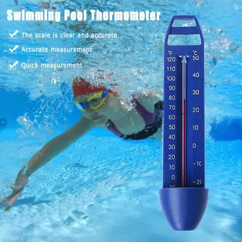  Плавающий термометр Водонепроницаемый Практичный многофункциональный Удобный термометр для бассейна, джакузи, Простой в использовании Прочный Abs