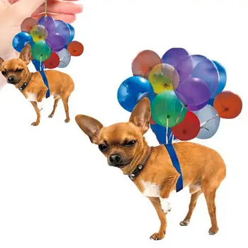  Подвесной автомобиль Flying Dogs Украшение для гобеленов с собаками и воздушными шарами Забавный Подвесной автомобиль Flying Dogs Украшение для дома с забавными домашними животными