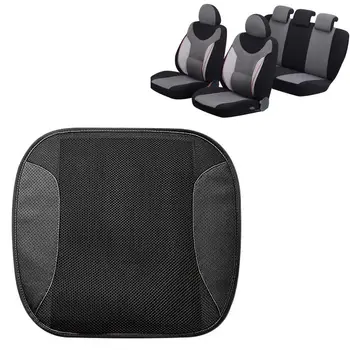  Дышащая подушка автокресла 12V, охлаждающая автокресло из дышащего ледяного шелка, нескользящая, комфортная для водителей или пассажиров передних сидений автомобиля