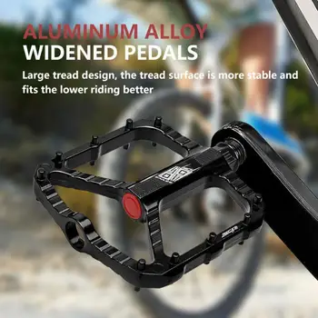  1 Пара велосипедных педалей с подшипниками из алюминиевого сплава MTB, педаль подшипника велосипеда для горной дороги, сверхлегкие противоскользящие детали для велосипедных подножек