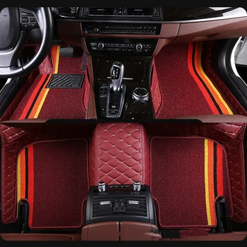  автомобильные коврики для Mercedes Benz W203 W210 W211 AMG W204 A B C E S CLASS CLS CLK Custom parts карманный стайлинг carpett