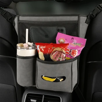  Автомобильная сумка для хранения большой емкости, сетчатая сумка с зазором для сиденья, автомобильный органайзер, сетчатые сумки для отдыха, коробка для салфеток, держатель для напитков 자동차용품