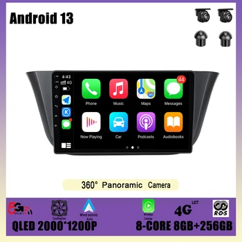 Навигация GPS DSP Carplay WIFI Android 13 Автомобильный радиоприемник Мультимедийный плеер для Iveco Daily 2014+