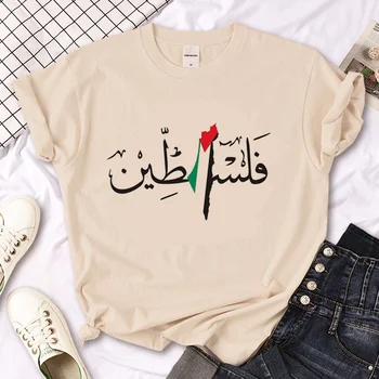  Palestine top женская футболка из манги Y2K female anime funny streetwear clothing