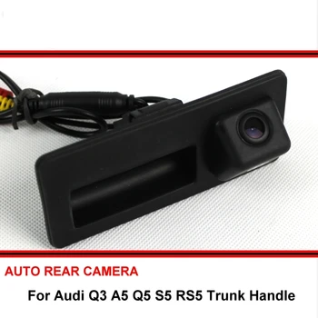  Для Audi Q3 A5 Q5 S5 RS5 2010 ~ 2015 Автомобильная камера заднего вида для парковки задним ходом для SONY CCD Ручка багажника