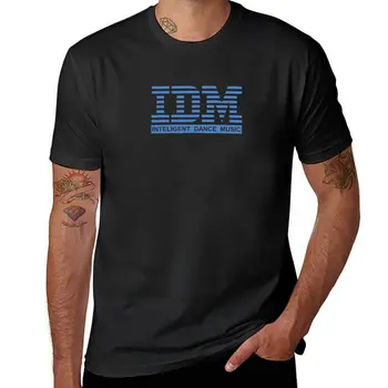 Новая футболка IDM, футболки больших размеров, футболка с аниме, футболка с коротким рукавом, мужская футболка