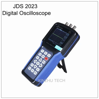  Ручной Осциллограф JDS2023 1-канальный Зонд 20 МГц 200MSa/s Poscilloscope ЖК-Цифровой Запоминающий Осциллограф Цифровой Мультиметр