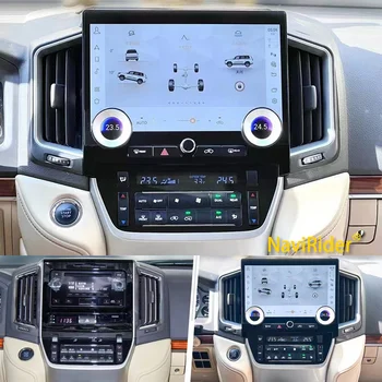  Автомобильный Радиоприемник с 11,6 Дюймовым Экраном Для Toyota Land Cruiser LC200 Android GXR VXR 2008-2021 GPS Навигация Мультимедийный Плеер 2Din Carplay