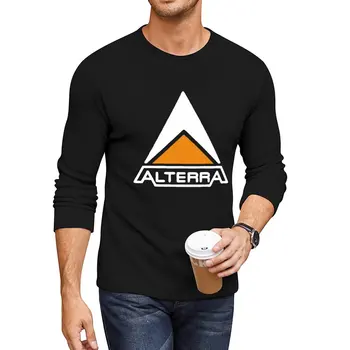  Новая длинная футболка с логотипом Alterra, одежда из аниме, быстросохнущая рубашка, футболка оверсайз, блузка, мужская одежда