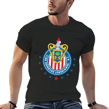  Новая футболка с наклейкой Chivas De Guadalajara, летний топ, однотонная футболка, футболки для любителей спорта, милая одежда, мужская футболка с рисунком