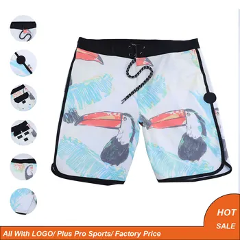  Летние мужские пляжные шорты быстросохнущие, эластичные для плавания, серфинга, пеших прогулок, бега трусцой и повседневной одежды