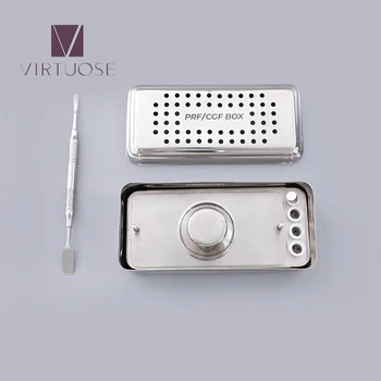  Коробка PRF из медицинской нержавеющей стали с инструментами Зубные коробки для пародонтальной хирургии