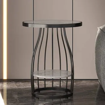  Дизайн Роскошного приставного столика, металлического утюга, итальянского современного уникального приставного столика для гостиной Премиум-класса, аксессуаров для дома Kawowy