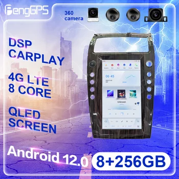 13,9-дюймовый Qualcomm Android 12 для Maserati автомобильный DVD GPS Навигация Авто Радио Стерео видео Мультимедиа CarPlay головное устройство